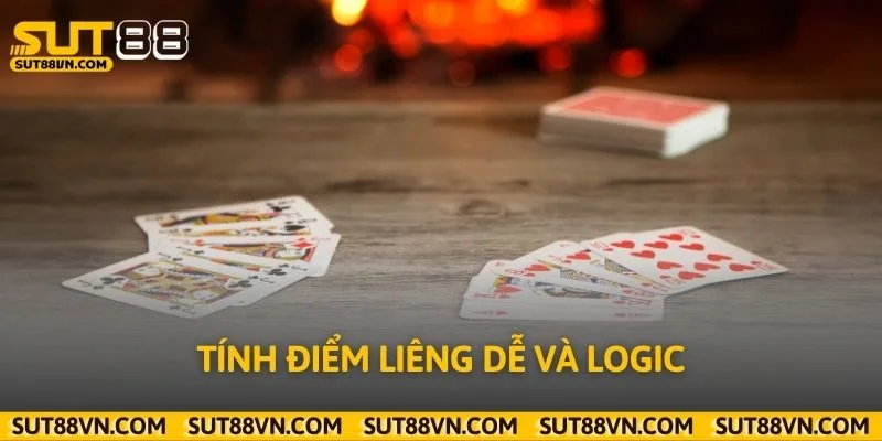 Tính điểm liêng dễ và logic